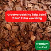 Premium Franse Boomschors 20/45 mm - 2.6m&sup3;  Big Bale